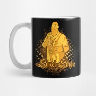 Cool Illustration Gangster Boss Mug